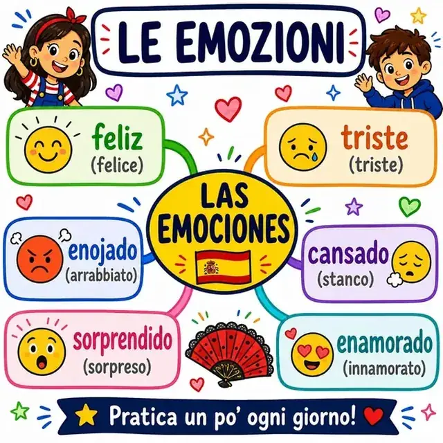 Mappa mentale: Emozioni